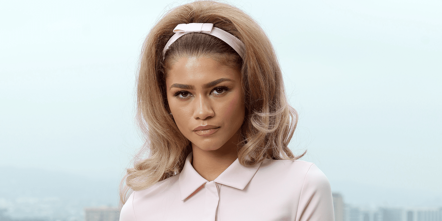 Zendaya wearing pink