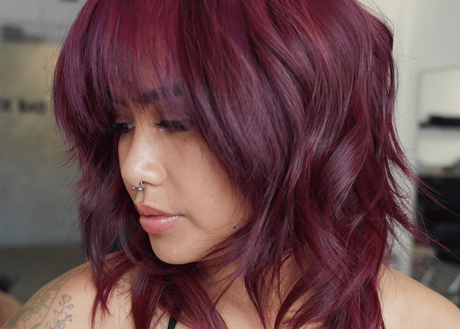 15 Maroon Hair Color Ideas, From Moody Merlots To Abstract Auburns