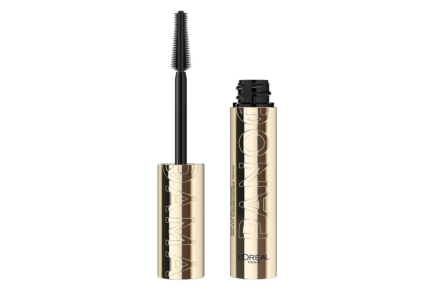 LâOreal Paris Voluminous Panorama Mascara,Volumizing and Lengthening Mascara,Washable Longwear and Smudge Resistant Make Up,Black Brown,0.33 Fl Oz